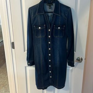 Denim dress by Inc Size 10